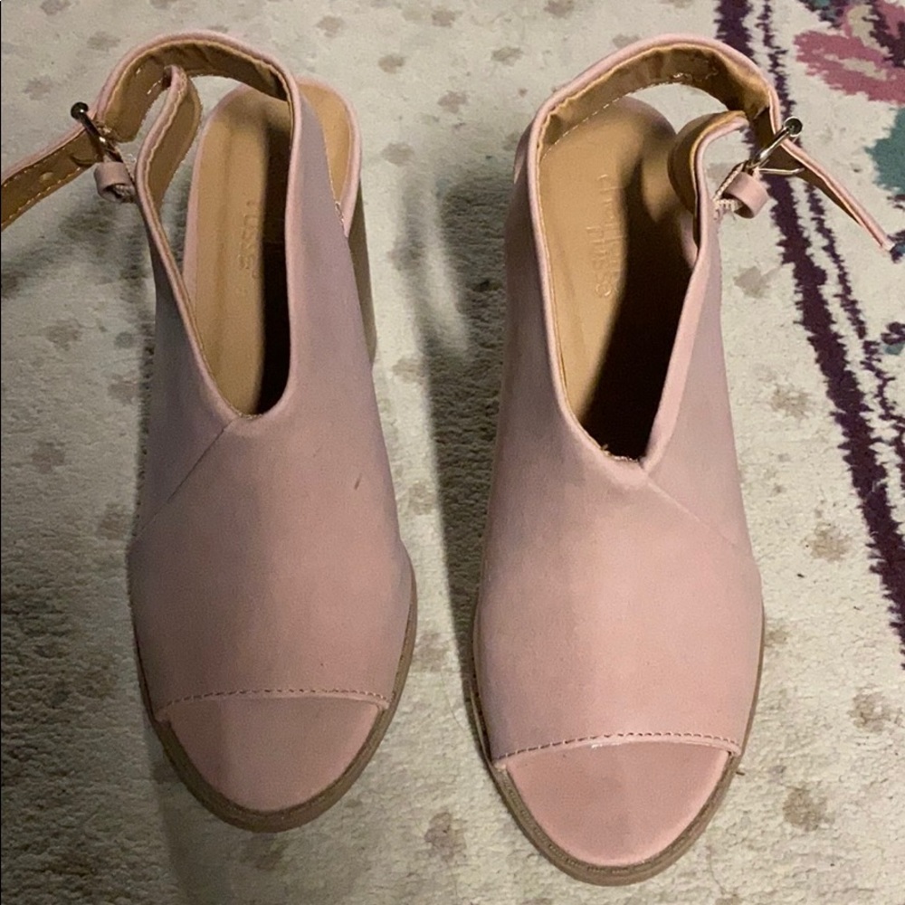 Blush booties
